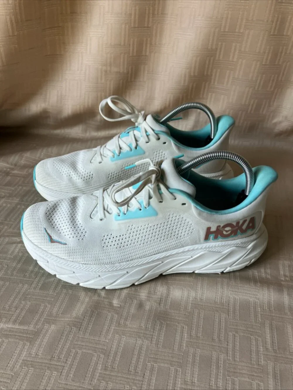 Hoka One One Arahi 7 Women Size 10 B 1147851-FTRS Frost Rose Gold Running / Walk